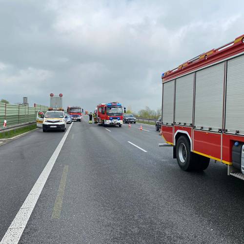 14. Autostrada A4 – Kolizja dwóch samochodów