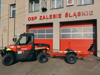 Zakup sprzętu ratowniczego – quad wraz z przyczepką
