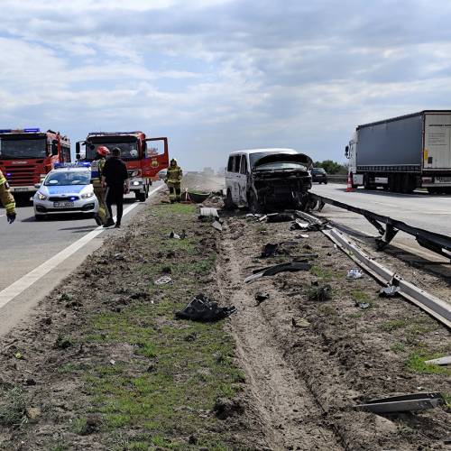 16. Autostrada A4 – Kolizja pojazdów
