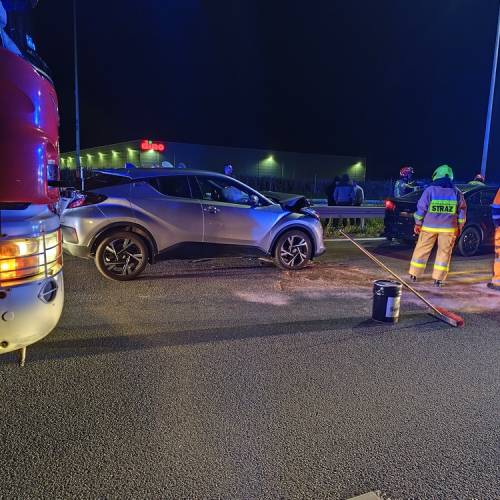26. Autostrada A4 – Zderzenie trzech samochodów osobowych